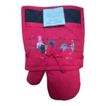 La Gourmet Collection Oven Mitt & Pot Holder Set Rooster Design (2-PIECE). Fixed Price $9.40.