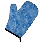 Carolines Treasures BB7576OVMT Watercolor Dark Blue Winter Snowflakes Oven Mitt. Fixed Price $22.91.