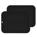 Smithcraft Silicone Trivets For Hot Dishes Pots 9X12", A: Rectangular-black. Fixed Price $22.31.