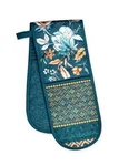 Maison D' Hermine Double Oven Mitt (7" X 35") 100% Cotton Heat Resistant Bbq .... Fixed Price $52.42.