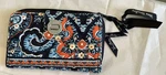 Vera Bradley Marrakesh Fancy Clasp Zip Around Bi-fold Wallet Id Holder. Fixed Price $13.00.