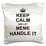 3DROSE Keep Calm Let Meme Handle It - Funny Grandma Grandmother Gift 16X. Fixed Price $18.72.
