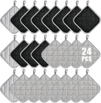24 Pcs Bulk For Kitchen Heat Resistant, 7X 7INCH Cotton W. Fixed Price $35.95.