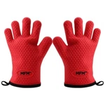 Silicone Cooking Gloves Heat Resistant Oven For Your Bbq & Kitchen. Fixed Price $11.99.