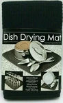 Schroeder & Tremayne Quick-dry Dish Drying Mat 18" X 16" Black 2011. Fixed Price $8.00.