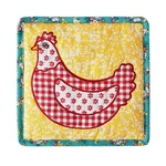 Pioneer Woman Patchwork Quilted Rooster Hot Pad Trivet Farm Country Kitchen Gift. Fixed Price $15.27.