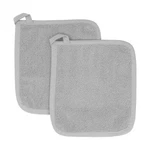 Ritz Terry Cotton Pot Holder, 2 Piece Set, Titanium Gray. Fixed Price $18.11.