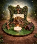 The Moonman MM-003 Veil Between Candle Holder Set 3/3. Fixed Price $47.08.