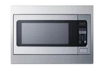 Summit 27IN Built Microwave Oven Stainless Steel 2DOT2 Cubic Ft With Trimkit. Fixed Price $870.06.