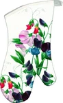 Michel Design Works Sweet Pea Oven Mitt (cotton). Fixed Price $16.99.