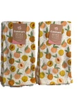 Cuisinart Kitchen Towels 2 Sets Super Absorbent Ultra Soft Cotton Velour Peaches. Fixed Price $12.00.