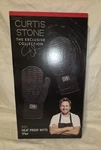 Curtis Stone Bbq Heat Resistant Silicone Grip Double-lined Oven Mitt Set, Black. Fixed Price $9.93.