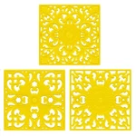 Spuvgvc Silicone Trivets For Hot Dishes-pots&pans, Square Multi-use Carved. Fixed Price $21.63.