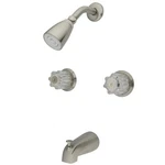 Kingston Brass KB14 Tub And Shower Trim - Nickel. Fixed Price $116.97.