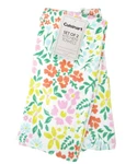 Cuisinart Towels 2 Pc Set Flowers Multicolor Kitchen Dish Hand Cotton Velour. Fixed Price $16.95.