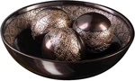 Cuenco Decorativo Con Orbes Creative Scents Dublin Brown. Fixed Price $83.47.