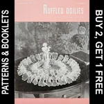 Vtg Star Book #59 "ruffled Doilies & The Pansy Doily" 1948 11 Crochet. Fixed Price $10.99.