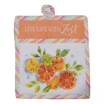 Kay Dee 4 Piece Zesty Fruit Pocket Mitt. Fixed Price $9.99.