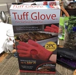 Tuff Glove, Hot Surface Protector Gloves-red, 2 Pc New. Fixed Price $15.99.