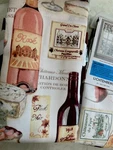 Top Of Window Tiers 2 Valances & 4 Nwt Vineyard Wine Theme New Lot. Fixed Price $59.95.
