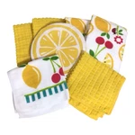 Smart Home 7-PC Kitchen Towel Gift Set Fruit Design Dishcloth Potholder New. Fixed Price $12.00.