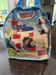 Mega Bloks Thomas & Friends: Harold Rescue Set 33 Blocks Zippered Bag. Fixed Price $7.95.