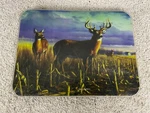Tuftop Glass Cutting Board Deers Wildlife James Hautman Art 15"X12" Multicolor. Fixed Price $20.00.