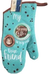 Printed Kitchen Large Oven Mitt 13", My Morning Coffee Is One True Friend,gr. Fixed Price $8.99.