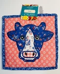 The Pioneer Woman Pot Holder Hot Pad Quilted Cow Trivet 10 X New With Tag. Fixed Price $13.98.
