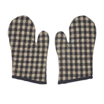 Vhc Brands Cotton Oven Mitt Set Of 2, Heat Tan, Black. Fixed Price $33.99.