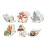 Primitives By Kathy Mushrooms Place Card Holder Set Novelty Decor. Fixed Price $17.99.