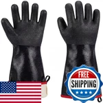 Rapicca 932F Heat Resistant Bbq Grill Gloves Oil Waterproof For. Fixed Price $79.18.