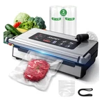 Efficient 130W Vacuum Sealer With Double Heat Technology For Food Freshness. Fixed Price $233.54.