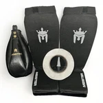Meister Leather Speed Bag Shin Guards Floor Mat Double Sided Tape Bundle L/xl. Fixed Price $31.50.