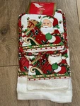 Franco Towel Set Kitchen Dishcloth Potholder Of 3 Christmas Vintage Nos. Fixed Price $10.99.