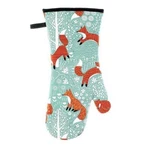 Foraging Fox Cotton Gauntlet Oven Glove Mitt Ulster Weavers Uk. Fixed Price $19.75.