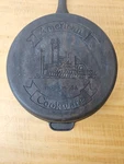 Vintage American Cookware Cast Iron Cooking Pan Riverboat Made Usa 12". Fixed Price $139.00.