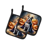 Carolines Treasures DAC8437PTHD 7.5 X In. Pit Bull Terrier Puppy Hallowee.... Fixed Price $28.06.