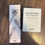 Gir Get Right 3PC Silicone Ultimate Kitchen Tool Set & Utensil Holder. Fixed Price $34.99.