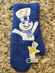 Pillsbury Doughboy Poppin'fresh Oven Mitt 1997 Nwt. Fixed Price $14.99.