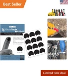 Innovative Conductive Touchscreen Stickers For Lightweight Gloves - Pack Of 12. Fixed Price $26.99.