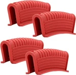 4PACK Silicone Hot Handle Kitchen Heat Resistant Fry Pan Sleeve Potholder. Fixed Price $14.10.