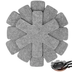 Boyan Pot And Pan Protectors, Set Of 12 3 Different Size, Cookware Divide.... Fixed Price $21.07.