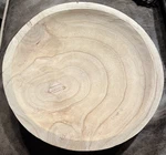 Santa Barbara Design Studio Hand Carved Natural Paulownia Wood Bowl - 10.5. Fixed Price $19.95.