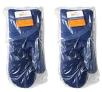 Mukitchen Silicone Oven Mitts 2 Pack Ink Blue. Fixed Price $21.99.