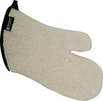 San Jamar 813TM Heavy Duty Terry Cloth Temperature Protection Oven Mitt, 13". Fixed Price $81.39.