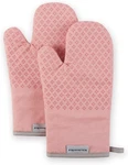 Asteroid Oven Mitt Set, 7"X12.5", Dried Rose, Piece. Fixed Price $27.30.