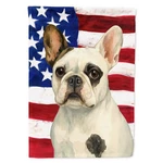 Carolines Treasures WDK6083GF 15.5 X 11.25 In. Pied French Bulldog American F.... Fixed Price $25.12.
