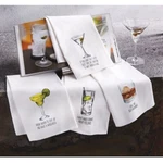 Mud Pie E1 Home 26" X 16.5" Drink Sentiment Hand Towel 41500017 Choose Design. Fixed Price $9.59.