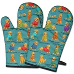Golden Retriever Oven Mitts For Dog Lover,kitchen Gloves Cooking,.... Fixed Price $28.22.